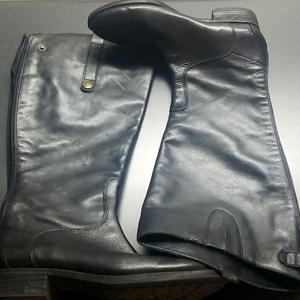 Sam Edelman Riding Boots Black W8